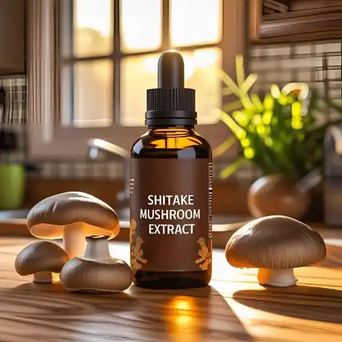 Who should not take shiitake mushroom extract?